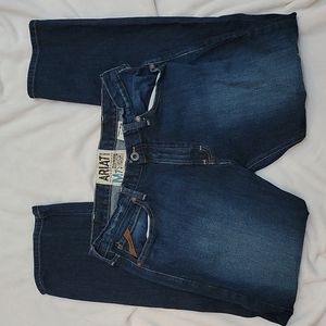 Mens Ariat A7 Rocker Straight Jean's Size 36/32